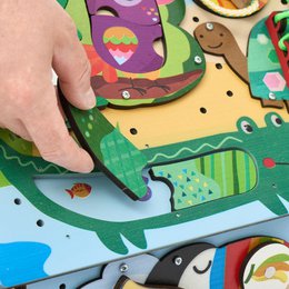Busy Board Häuschen – JUNGLE