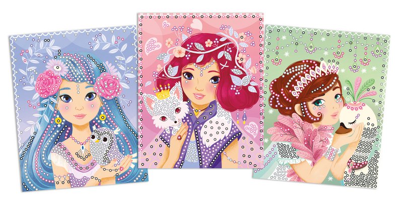 Kort til at skabe "Ladies of diamonds"