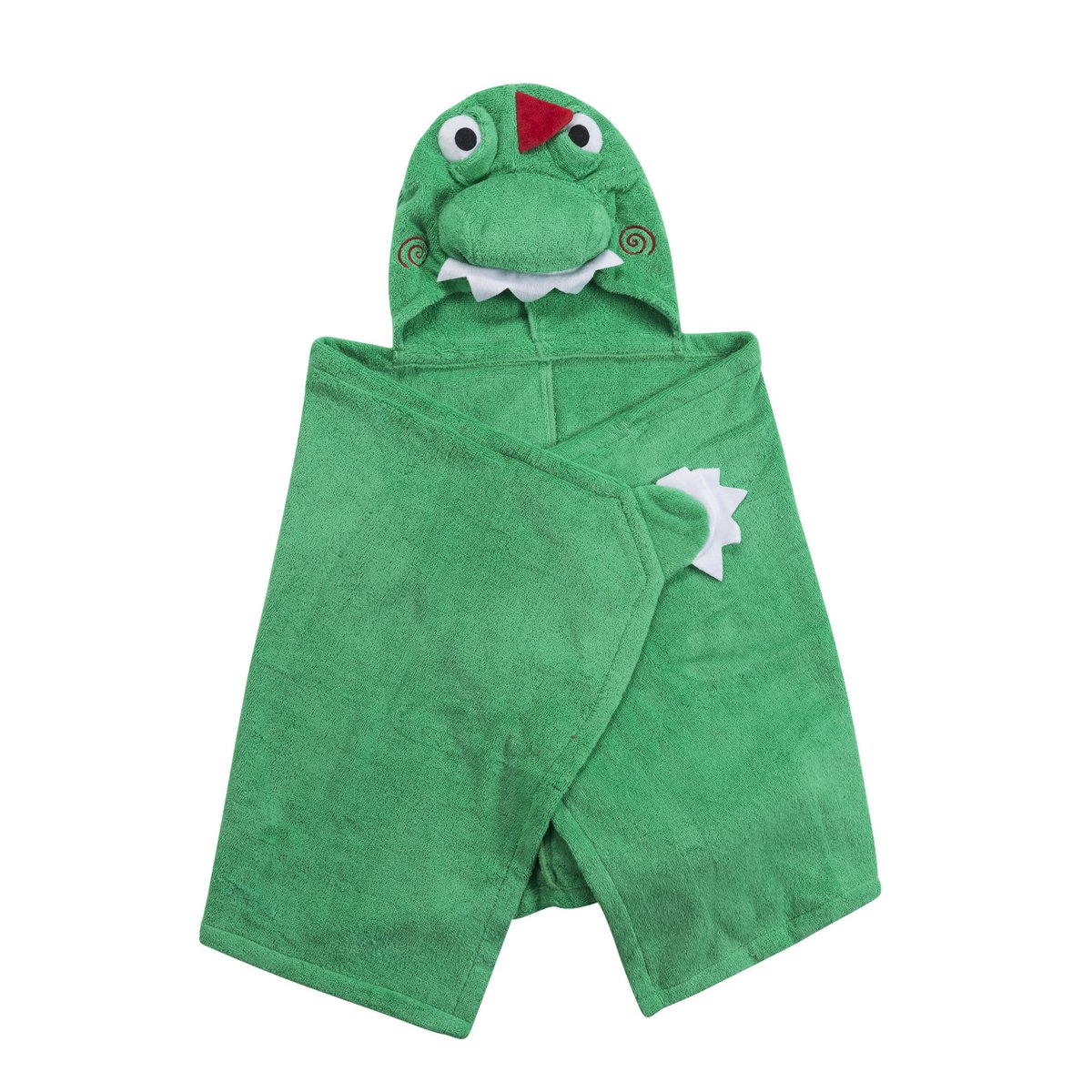 Toalla con capucha para niños Zoocchini - Devin el dinosaurio