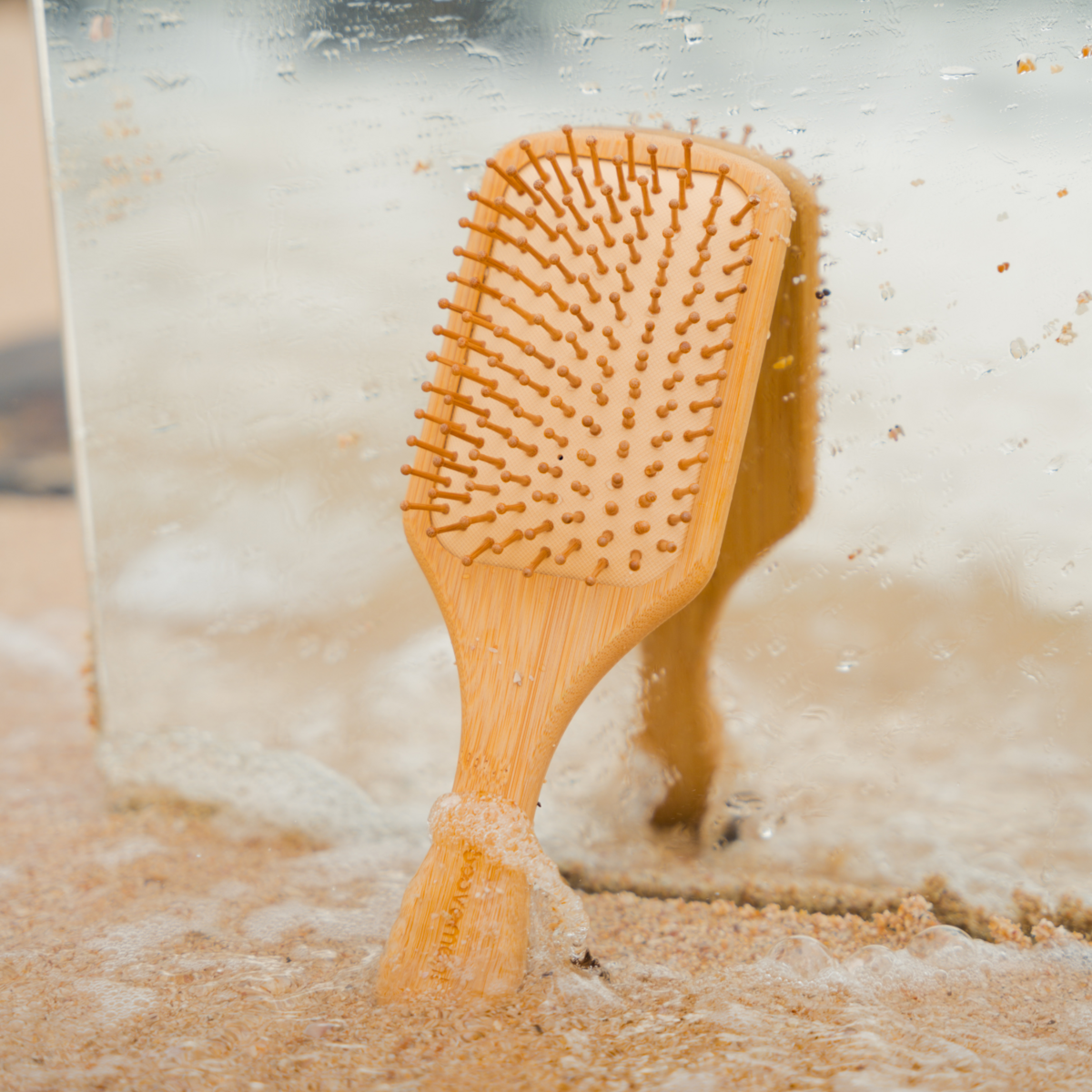 Bamboo Paddle Hairbrush | Plastic-Free | Vegan