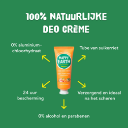 Crema Deodorante Naturale Rosa Petitgrain