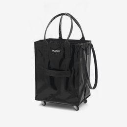Hulkenbag medio negro con cubierta construida