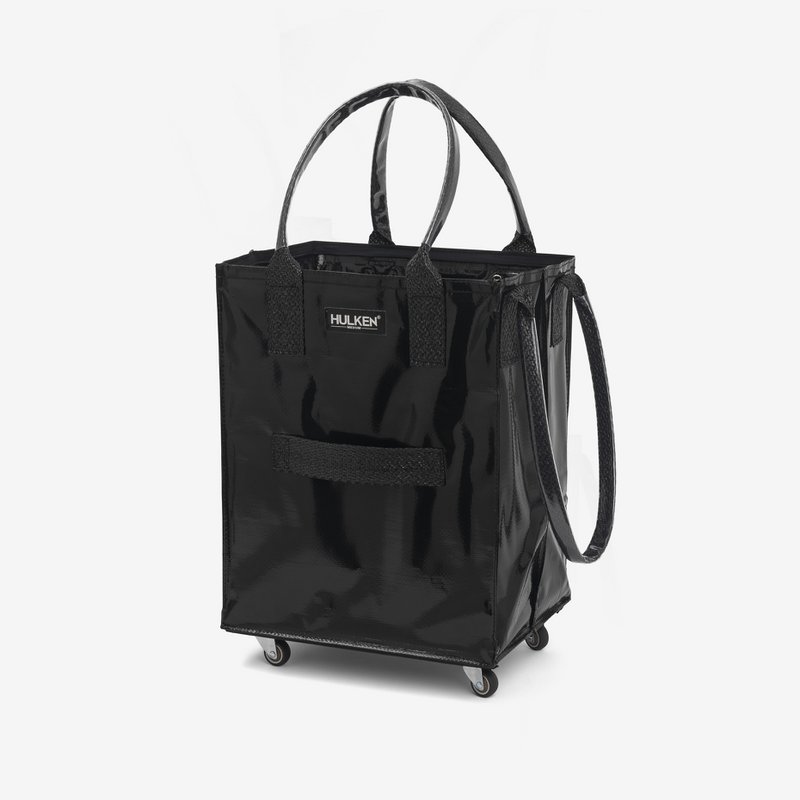 Hulkenbag medio negro con cubierta construida