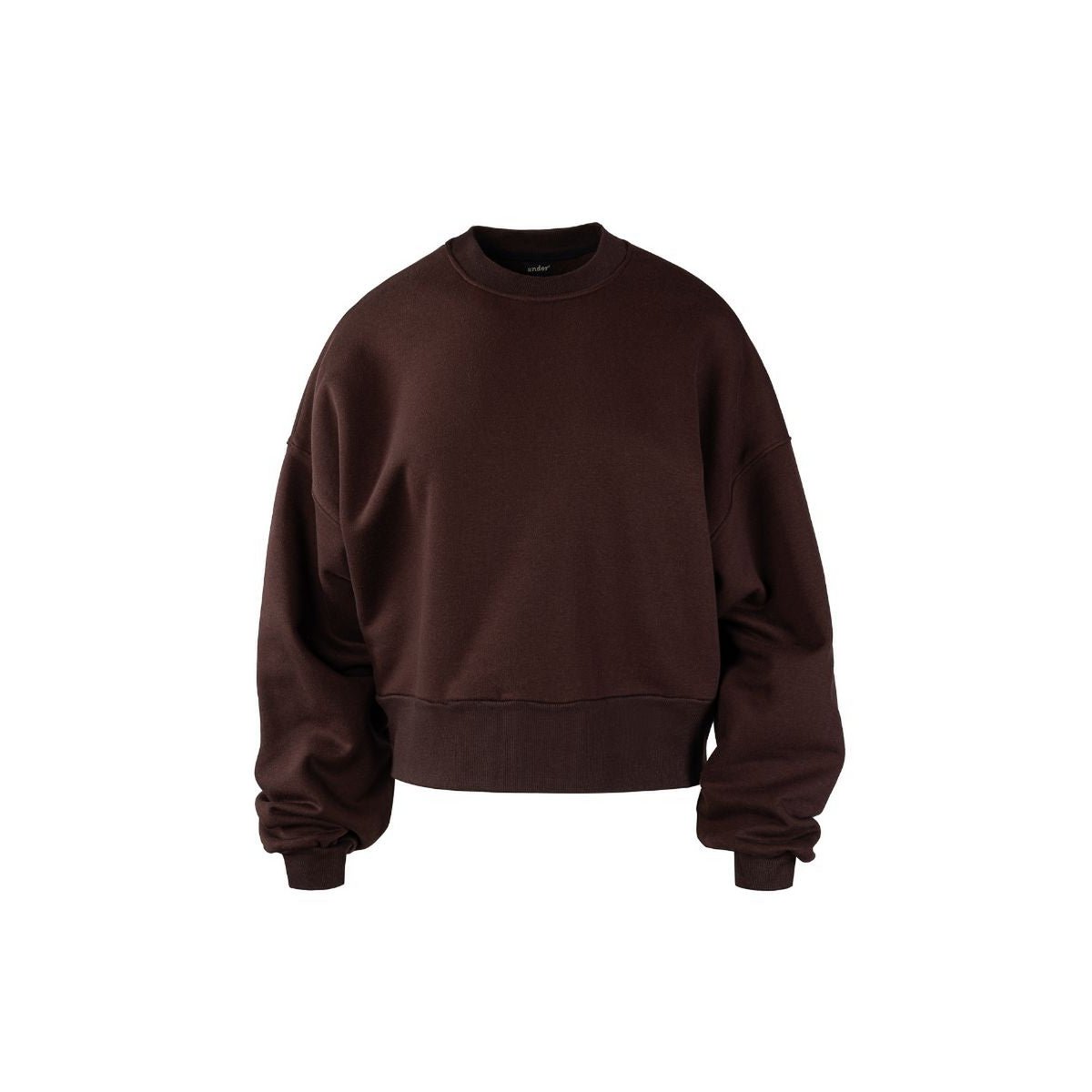 ROSA Sweatshirt – Baumwolle – Schokoladenbraun