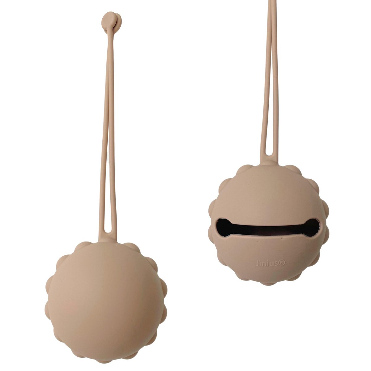 Pacificateur - 100% Silicone - Système de montage pratique - Taupe