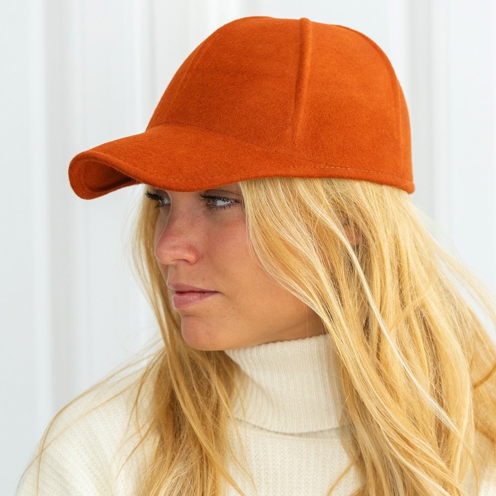 CASQUETTE en feutre de laine mixte