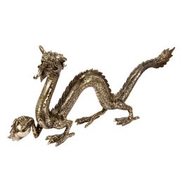 Gehender Drache aus Messing S