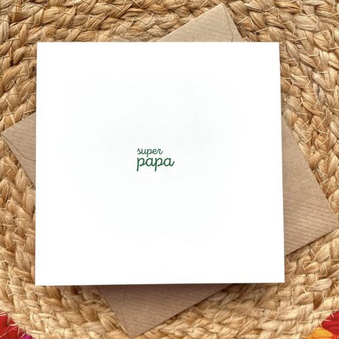Card Super Dad