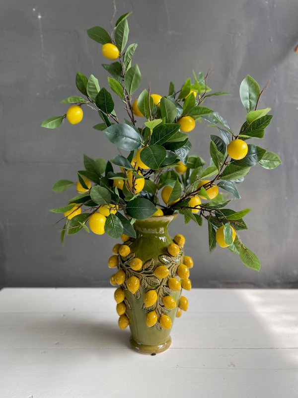 Flores artificiales - Ramo L - Lemon Glow - 80cm