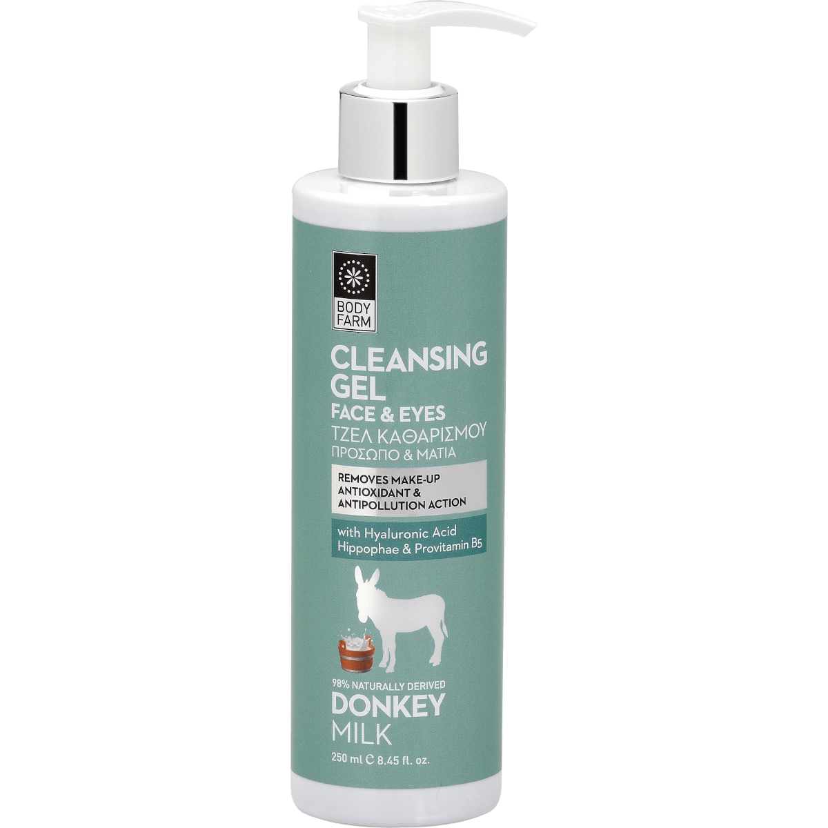 Facial cleansing gel Donkey milk - 250ml