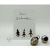 Postkarte | Weihnachtskarte | Frohe Weihnachten | Bäume