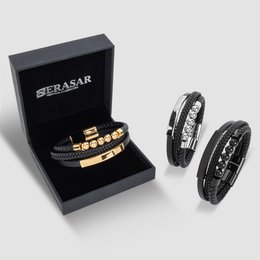 Bracciale in pelle "Perla"