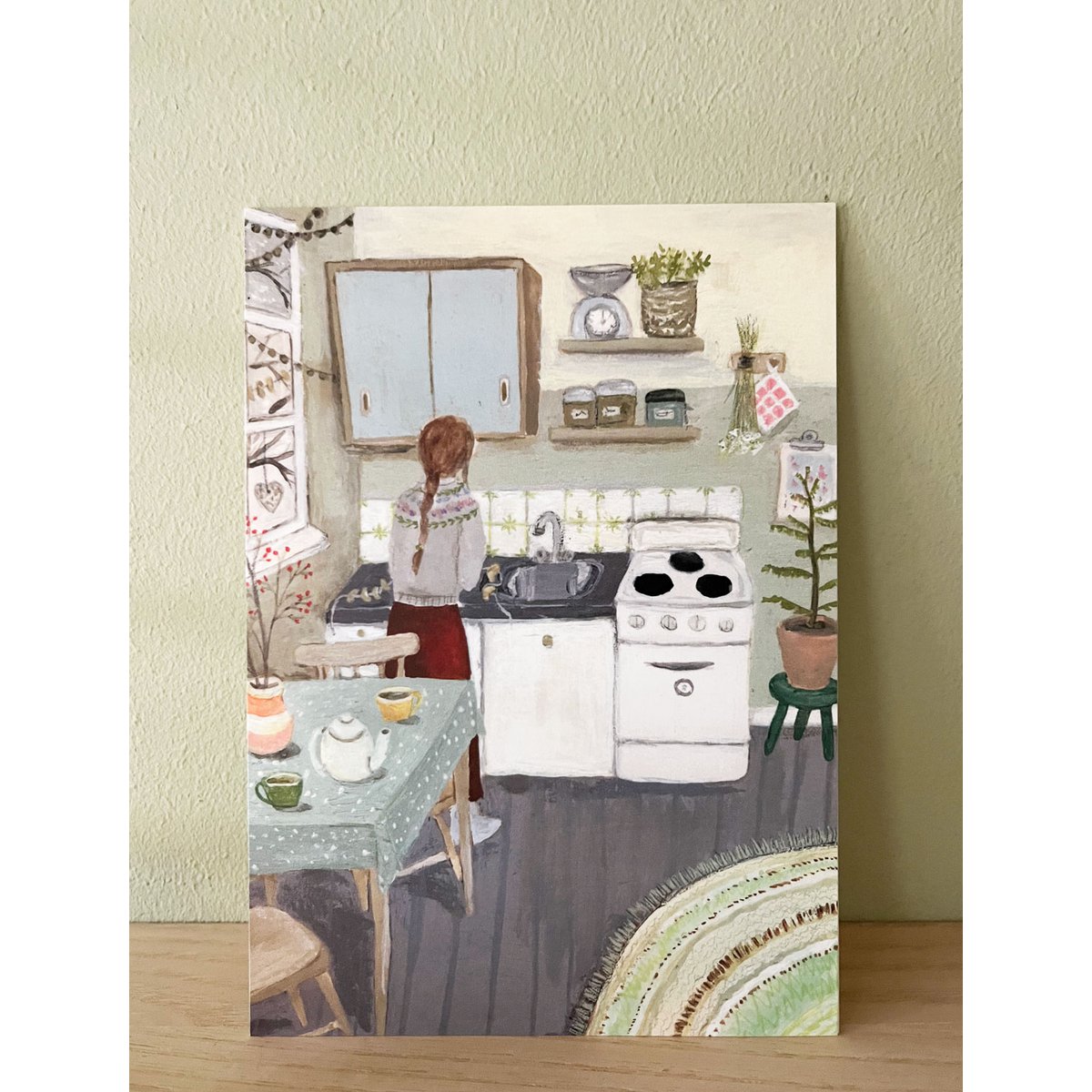 postcard | Winter in the kitchen