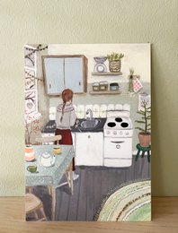 postal | Invierno en la cocina