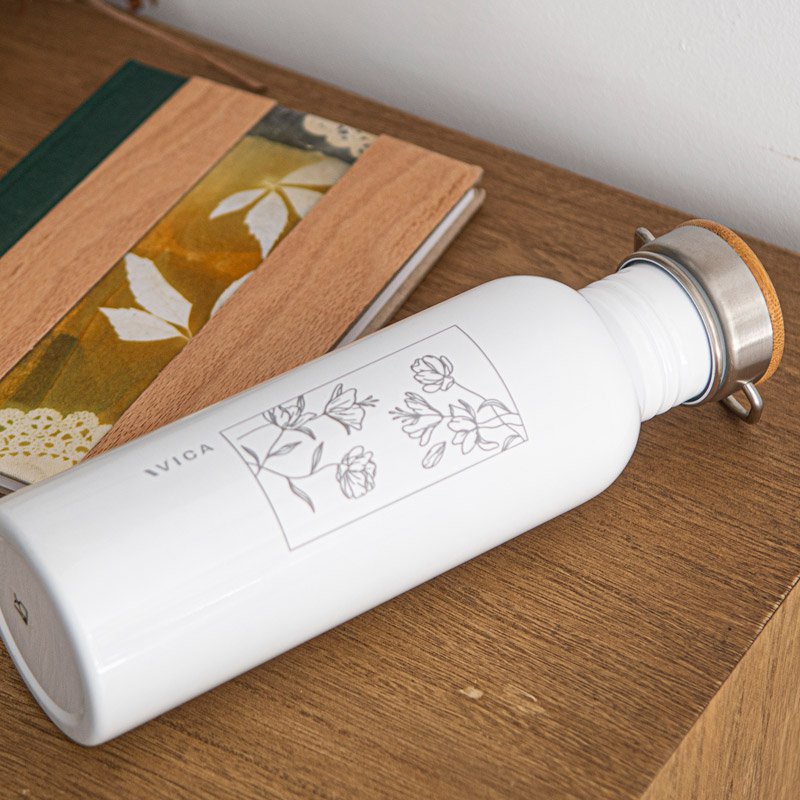 Wiederverwendbare Flasche aus Edelstahl