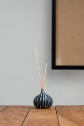 Congo Vase - Blue Stripes