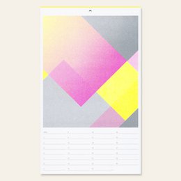 Risography birthday calendar (17.0 x 28.5 cm)