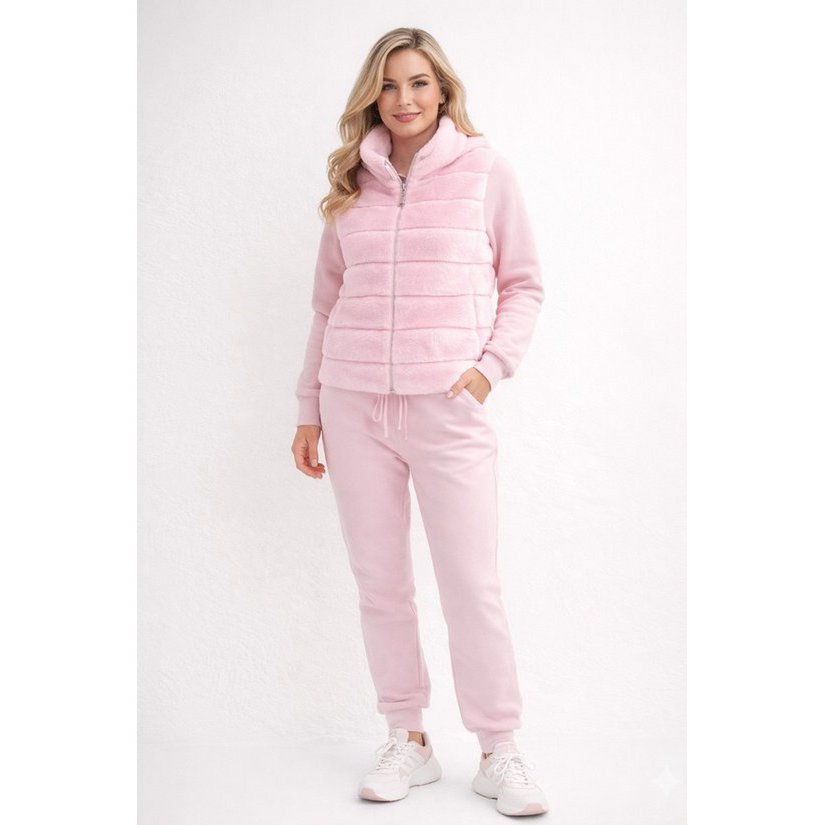 Chaleco de piel sintética HS - Mujer - En nuevos colores - Talla única