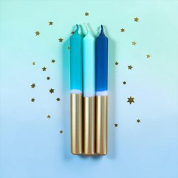 Dip Dye X-Mas * Frosty Blue