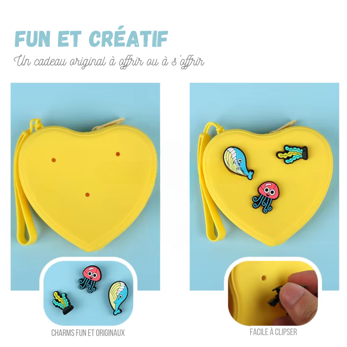 Petikids geperforeerde zakken - hartvorm - DIY - origineel en creatief geschenk