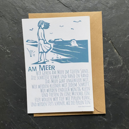 Postcard "By the Sea"