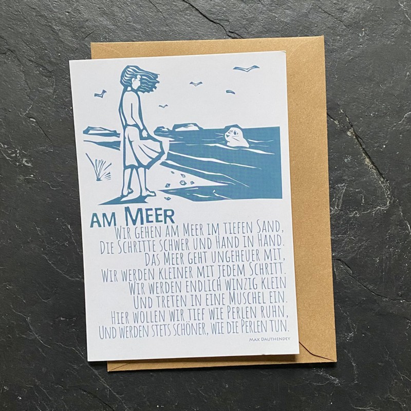 Postcard "By the Sea"