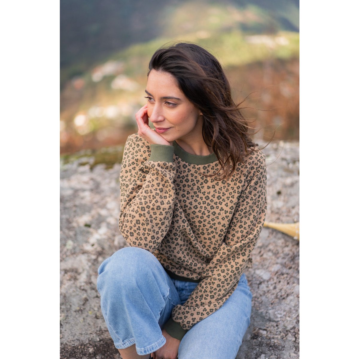 Pull Alaska Camel Print (FEMME)