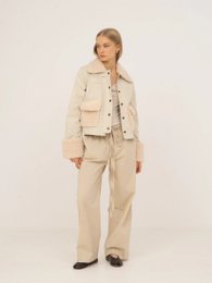 Veste crème tendre