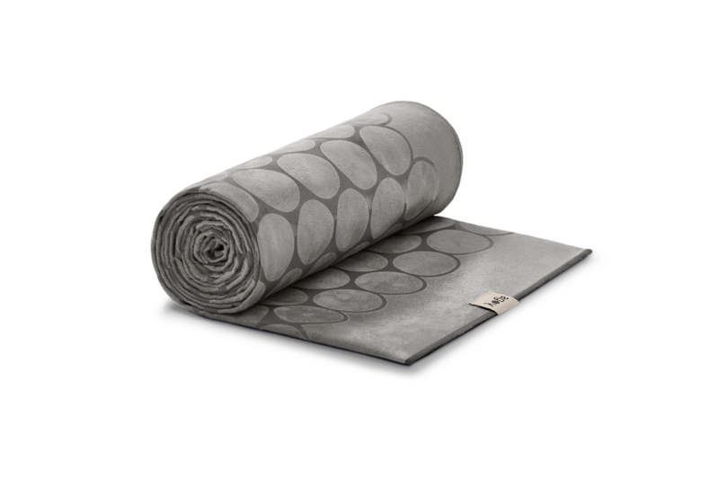 Asciugamano Gecko Touch Yoga - Grigio Luna