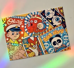 Ansichtkaart "Tokio Retro".
