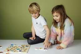 Cooles Tier-Alphabet-Puzzle