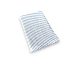 Corredor de la mesa »45 x 150 cm Matarrillo con rayas de brillo» Elegante choque de tela hecho de algodón »Reutilizable para bodas, celebración y gastronomía