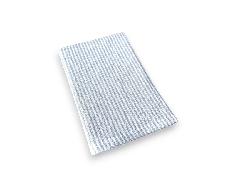 Corredor de la mesa »45 x 150 cm Matarrillo con rayas de brillo» Elegante choque de tela hecho de algodón »Reutilizable para bodas, celebración y gastronomía