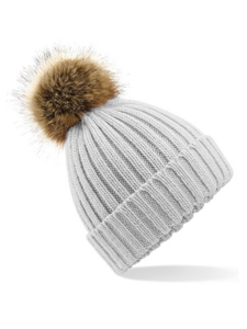 Beanie aus schwerem Kunstfell