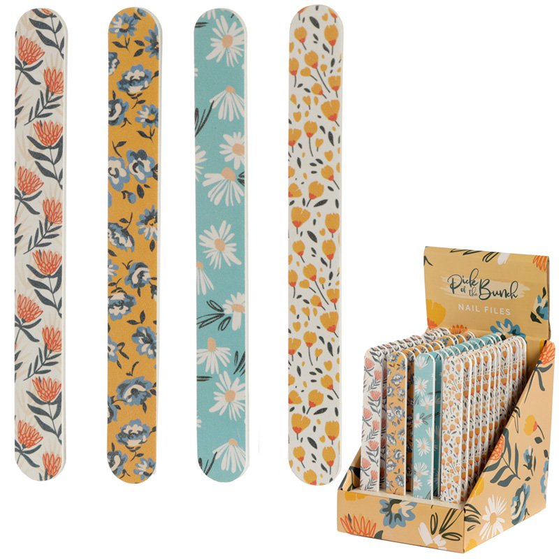 Peony, Buttercup, Protea, Daisy Lane Pick Of The Bunch Nail File