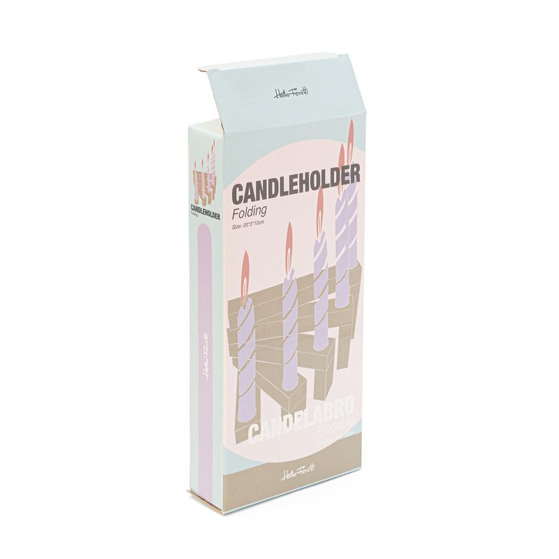 PORTACANDELE MULTIPLI LEGNO HF