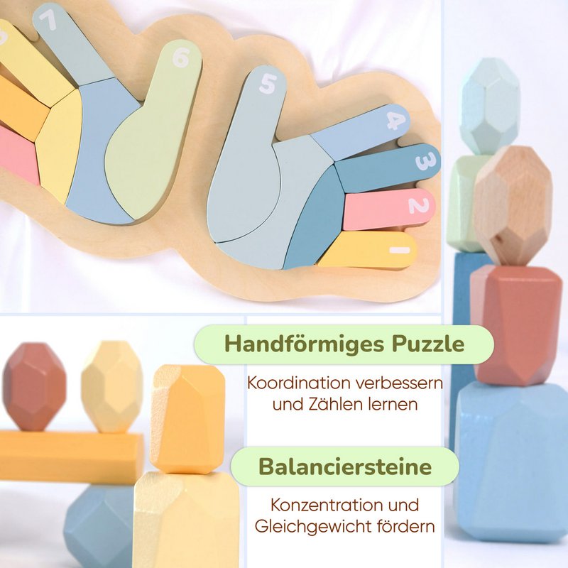 Scatola da gioco Montessori BusyKids 36m+ 
