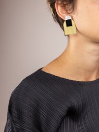 Stone & Brass Arche earrings