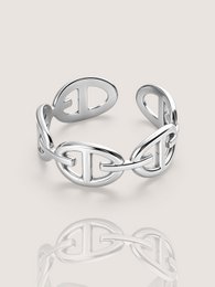 Bague maille marine en acier inoxydable