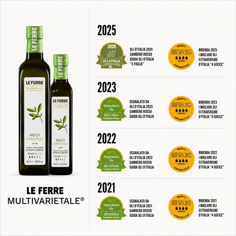 Le Ferre – Multivariate – Natives Olivenöl Extra – 500 ml