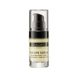 This eye serum is designed to reduce the appearance of dark circles and puffiness around the eyes. It contains collagen and other nourishing ingredients to help revitalize the delicate eye area.