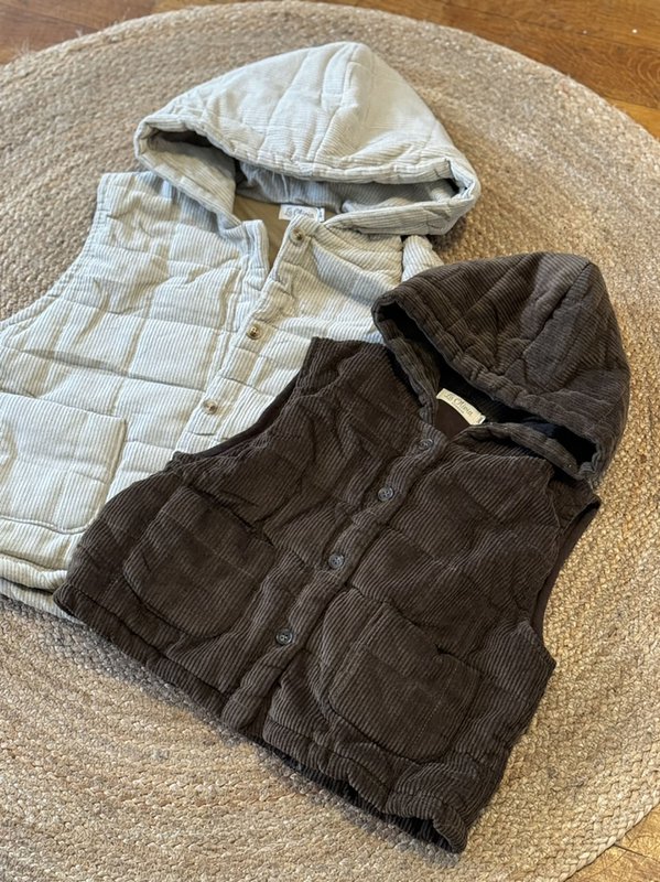 August Hoodie Vest (unisex)