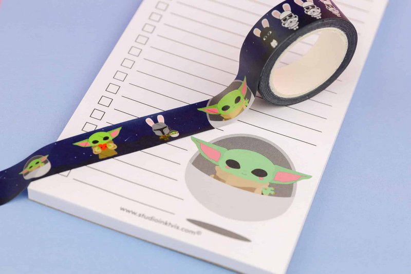 Washi tape Baby Yoda