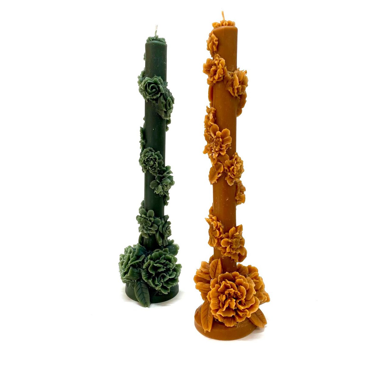 Clavel - Vela de flores