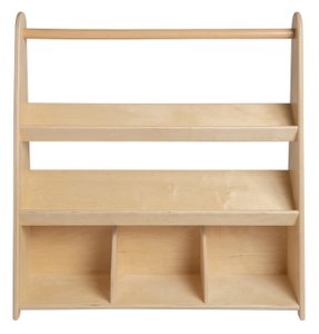 Van Dijk Toys houten kinder boekenkast / boekenrek met 3 schappen (Kinderopvang kwaliteit)