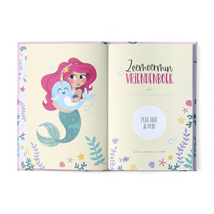 Friends book Mermaid A5 // Girl