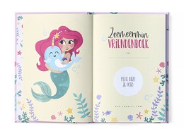 Friends book Mermaid A5 // Girl