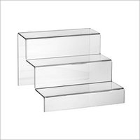 Presentatie Display - 3 traps - glas helder