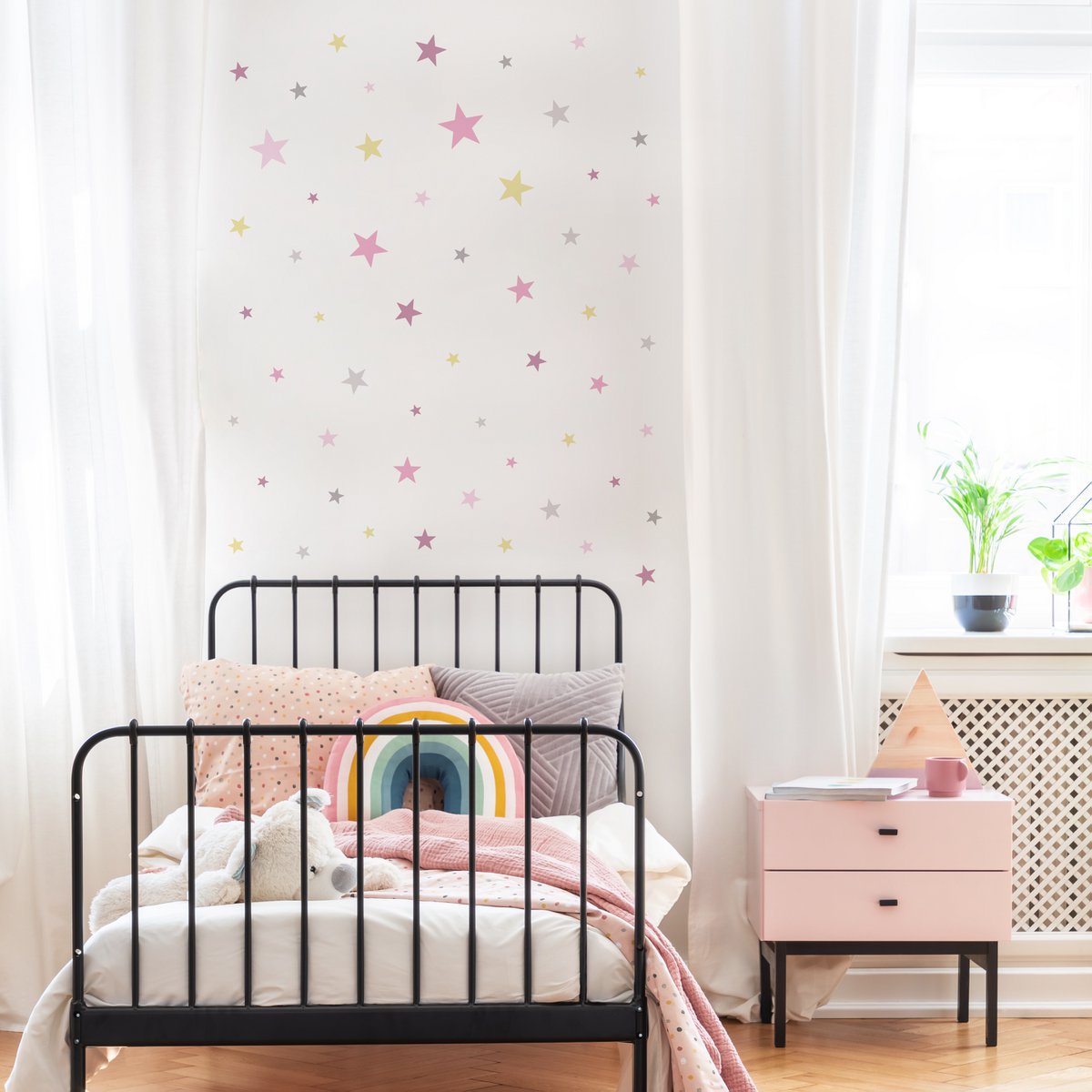 Vinilo Estrellas Pastel