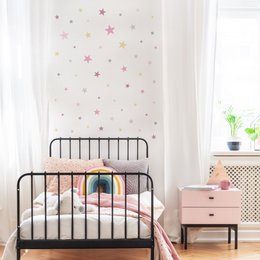 Vinilo Estrellas Pastel